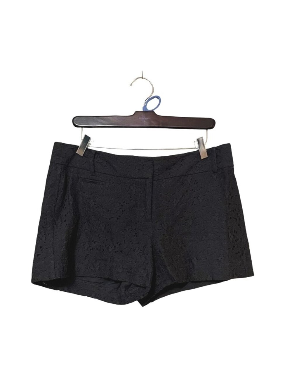 Ann Taylor Loft Black Lace Shorts Marisa Size 6 Womens Dressy‎ Casual
